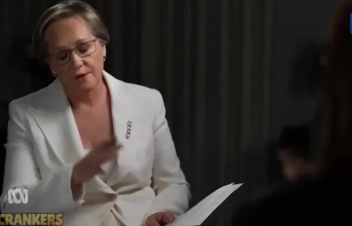 Answer the question! Australian Anchor Won’t Let Kamala Slide