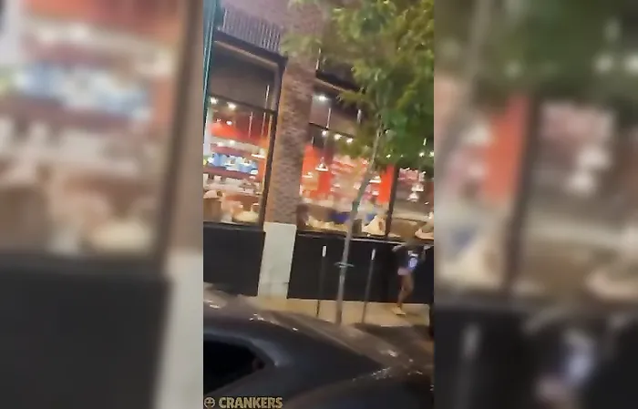 Officer Steps In to Stop a Brawl and Accidentally Becomes the Funniest Part of the Video