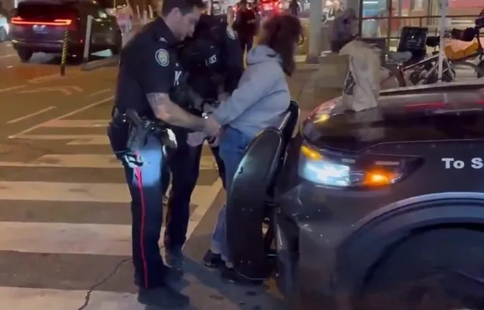 Woman experiences karma at the speed of light