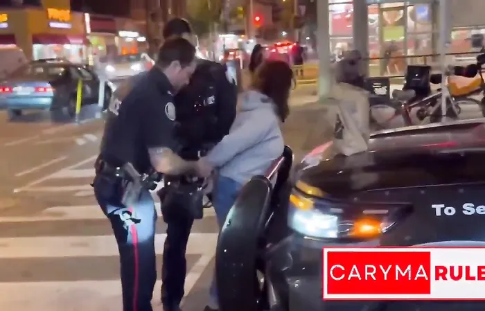Woman experiences karma at the speed of light