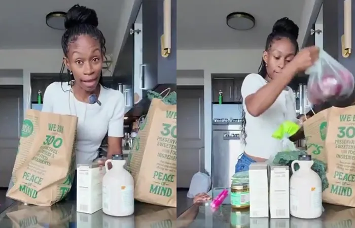 Woman demands "Mr. Trump" release the food stamps