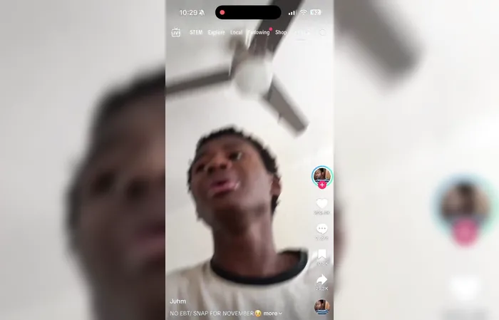 Guy freaks out over losing EBT SNAP benefits