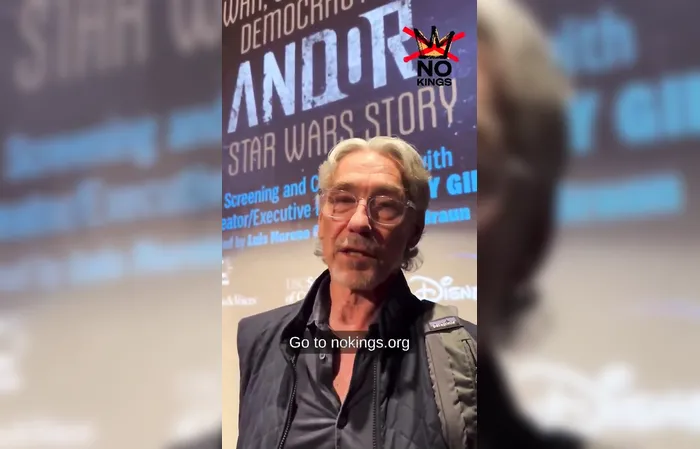 'Andor' creator Tony Gilroy urges people to participate in the No Kings protest