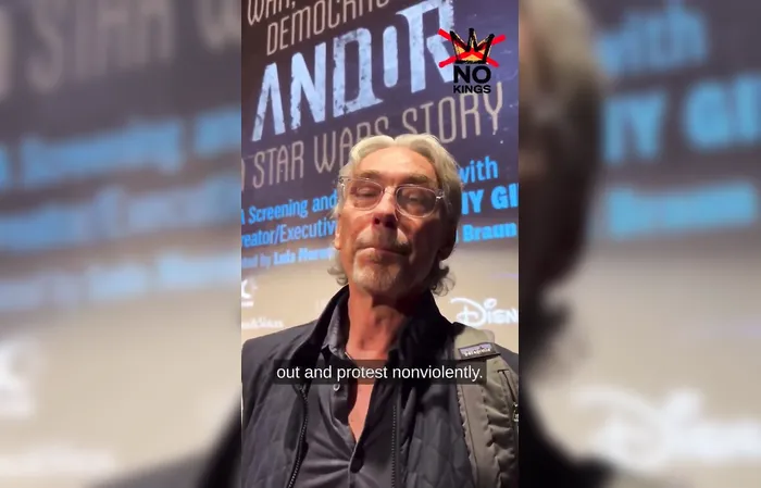 'Andor' creator Tony Gilroy urges people to participate in the No Kings protest