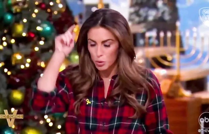 Alyssa Farah promised to wear a MAGA hat on The View if Trump freed the hostages - he did