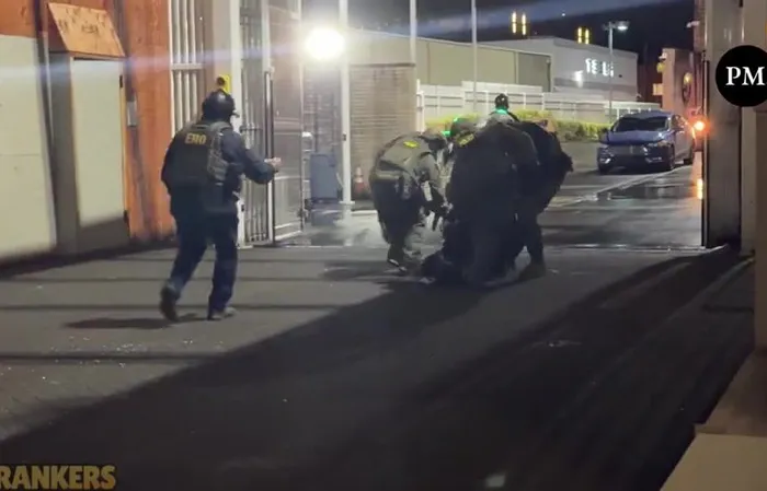 Antifa agitator arrested, dragged into custody at the ICE facility in Portland