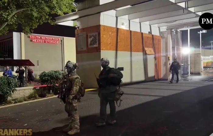 Antifa agitator arrested, dragged into custody at the ICE facility in Portland