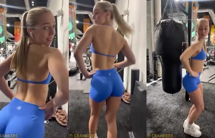 Getting ready for a hot and sweaty workout