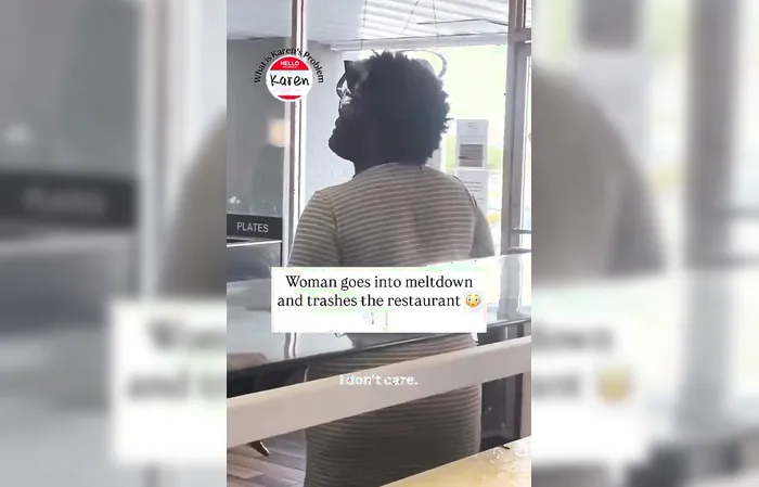 Woman destroys eatery when buffet isn't refilled fast enough