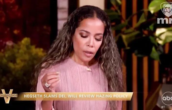 Sunny Hostin thinks Hegseth is dumb for wanting to make the military strong again