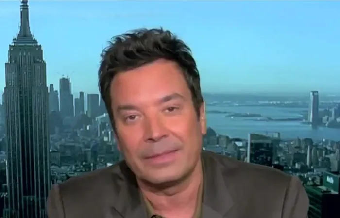 Jimmy Fallon squirms when asked about the partisan optics of his show