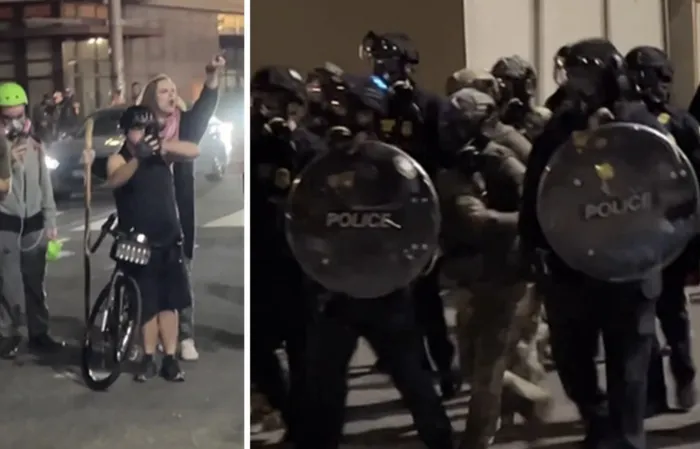 Federal agents clash with Antifa, taking down perpetrators in Portland