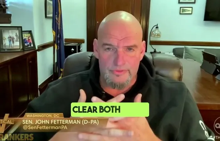 Behar visibly upset as Fetterman explains that Trump’s NY trial was politically motivated