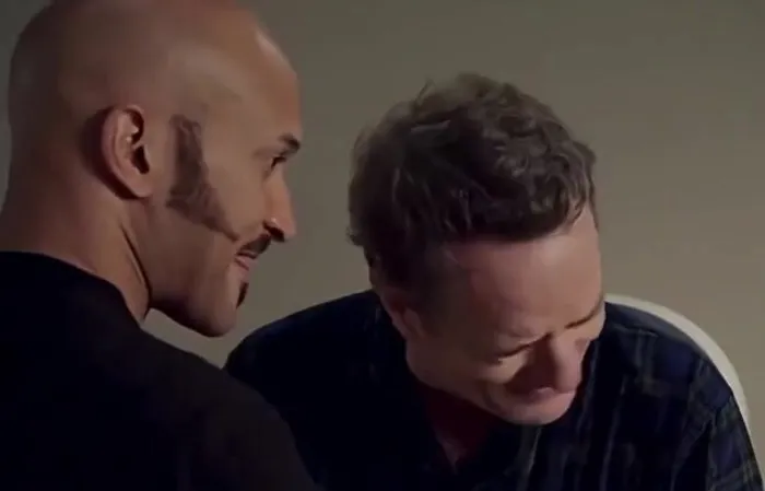 Keegan-Michael Key breaking Bryan Cranston with just his presence