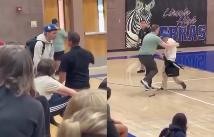 Student attacked teacher, but some say officer went too far with vicious SUPLEX