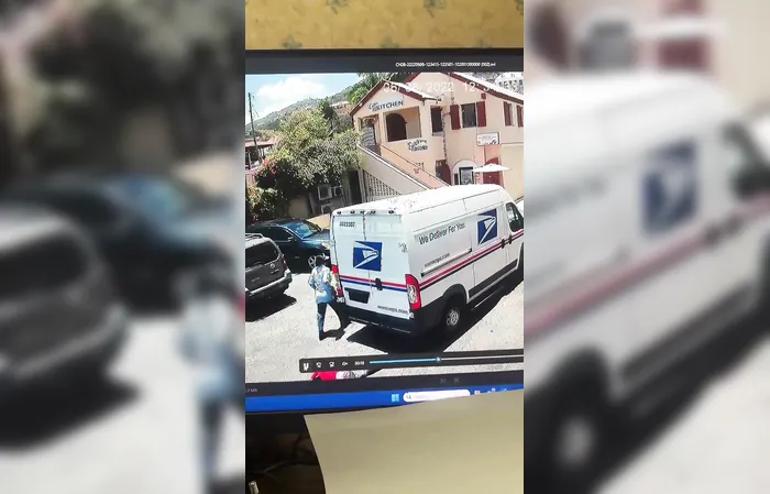 Postal work reversed over a man, then did nothing to help him