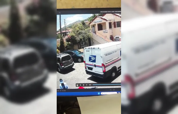 Postal work reversed over a man, then did nothing to help him