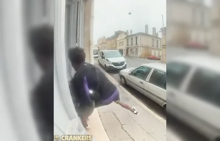Guess what crime he did...