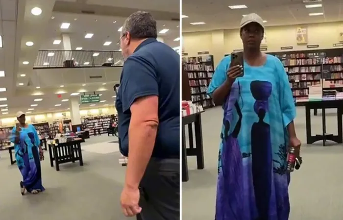 Woman refused to leave the bookstore after closing, demands it remain open