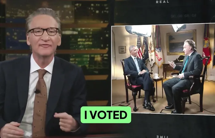 Bill Maher mocks 'scared' Dems like Hillary and Kamala, then praises Republicans