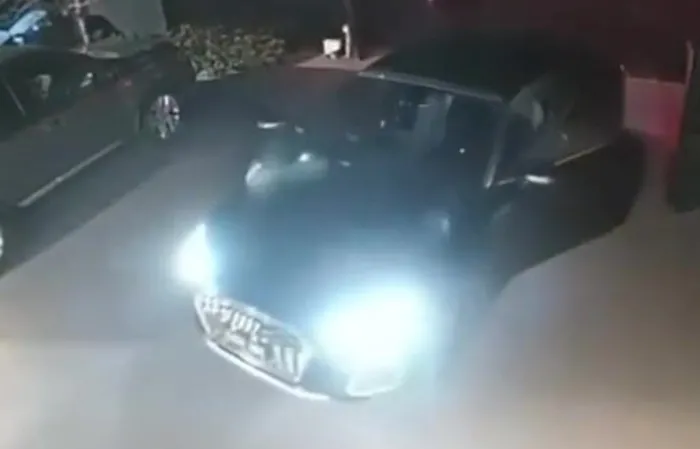 Guy BARKS at thieves trying to steal car