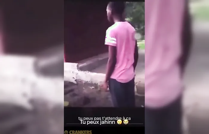 Dude smashed with light bulb brings out unexpected weapon