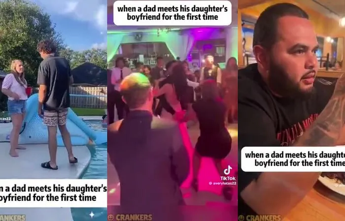 When Dad meets daughter’s boyfriend