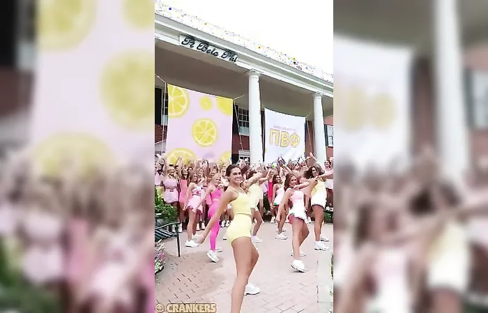 College sorority videos are all the rage