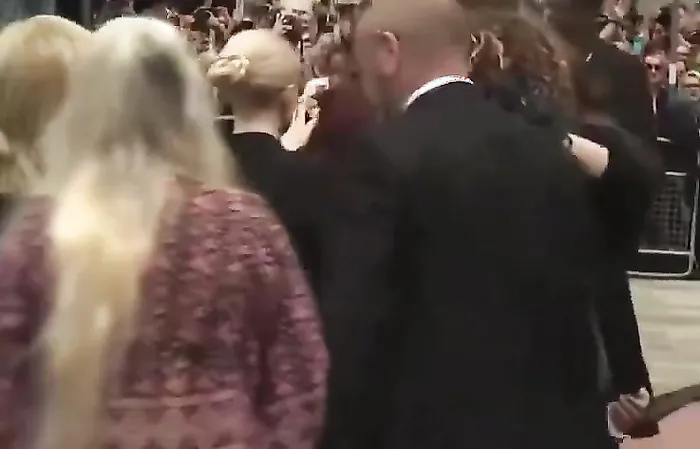 Sharon Osbourne breaks down in tears as fans line the streets for Ozzy