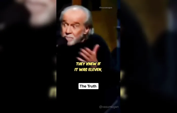 George Carlin takes on the 10 Commandments