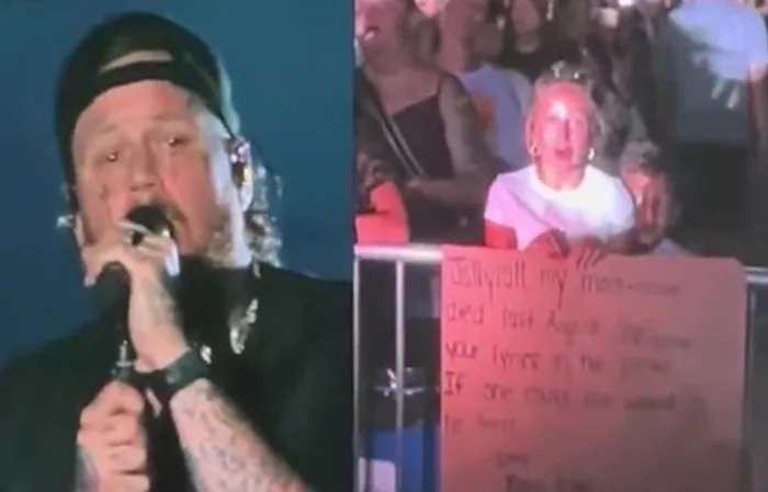 Singer Jelly Roll saw a girl crying in the audience, what he did next was heartbreaking