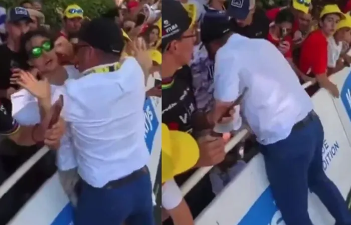 FAFO: Protester gets DESTROYED for storming Tour de France