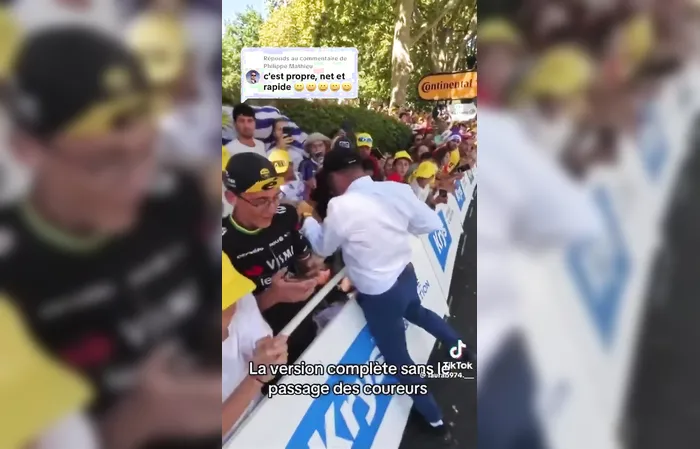 FAFO: Protester gets DESTROYED for storming Tour de France