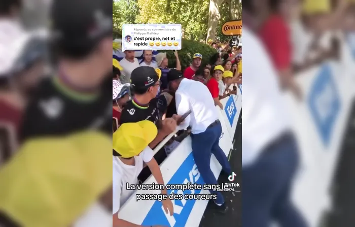 FAFO: Protester gets DESTROYED for storming Tour de France