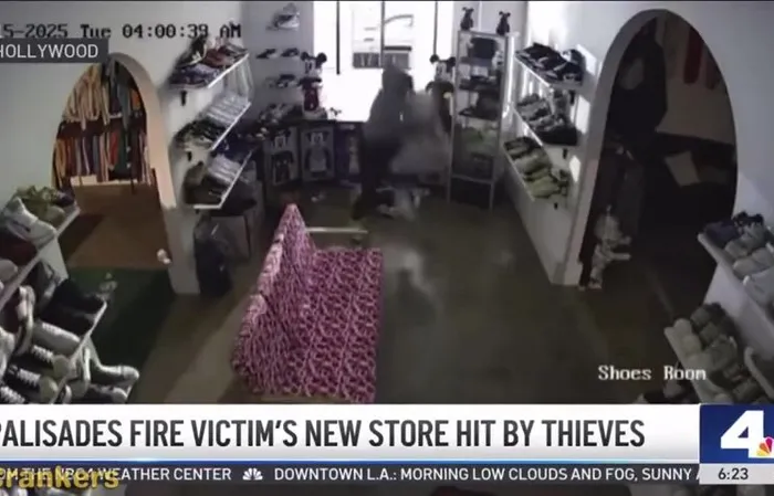End Wokeness - LA store owner who lost everything from the fires finally reopened. His store was already looted.