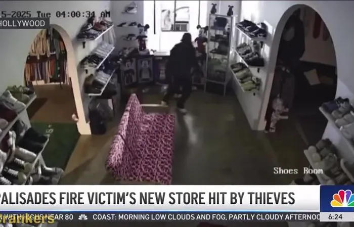 End Wokeness - LA store owner who lost everything from the fires finally reopened. His store was already looted.