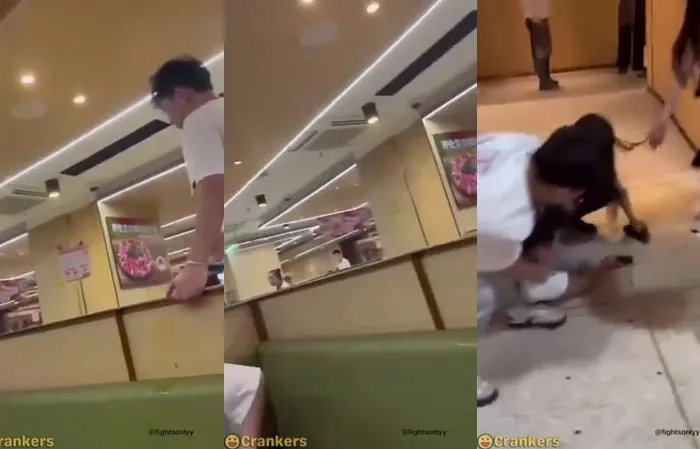 Food fight turns into an A** whoopin!