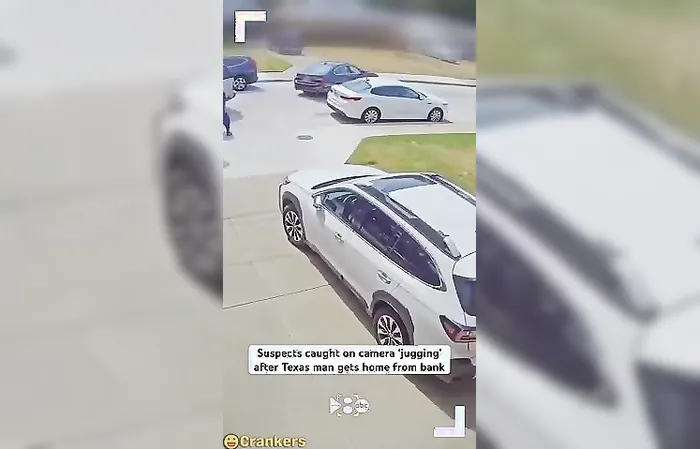 Thugs followed him home from the bank