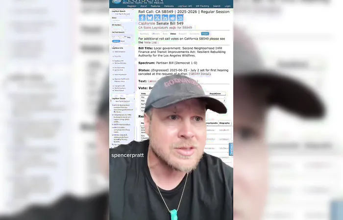 The Hills actor Spencer Pratt exposes CA Democrat's possible plan to screw homeowners