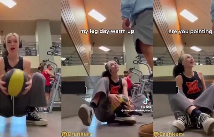 Hey ladies, keep your dumb cameras out of the gym