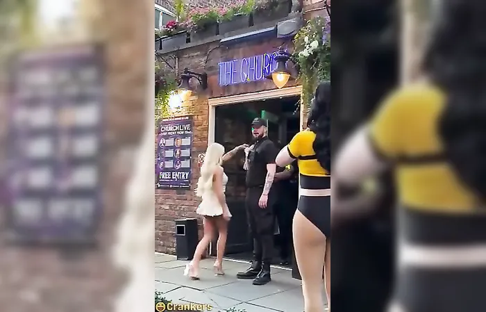Security guard had trouble with this one