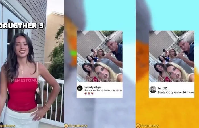 Dad goes viral for only creating hot daughters