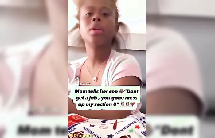Mom tells son to live off government, not get a job