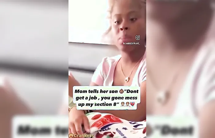 Mom tells son to live off government, not get a job