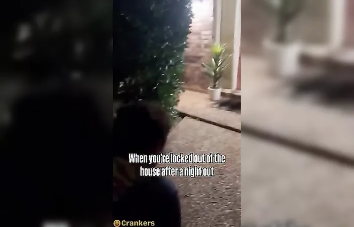 How to open a locked door from the outside?