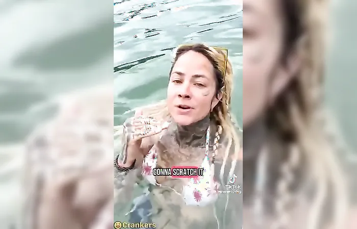 I don't know why she told us this...