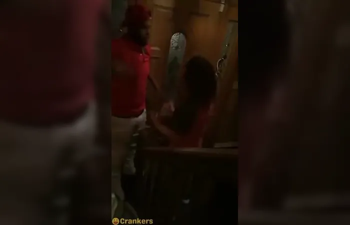 Trans woman knocked into another dimension for saying the N word