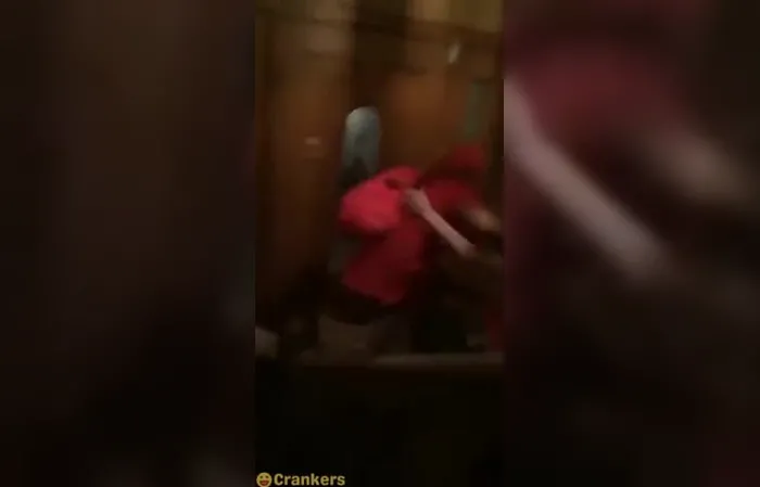 Trans woman knocked into another dimension for saying the N word