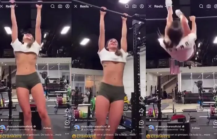 Gymnastic skills on display
