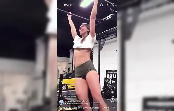 Gymnastic skills on display